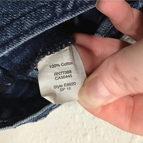 Madewell Adirondack Denim Shortalls Women’s Size L Raw Hem Bib Overalls Shortall - Picture 5 of 5